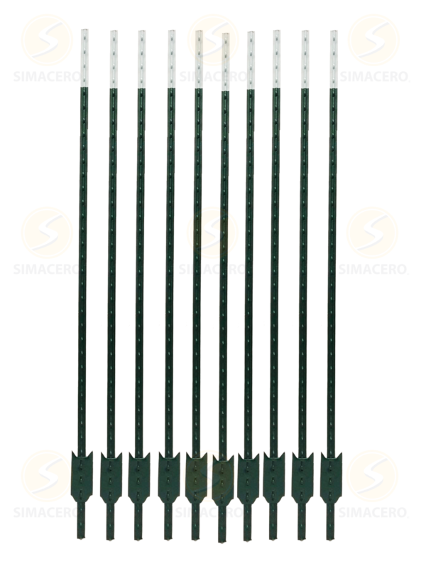 Poste Ganadero Tipo "T" (Paq. 10 Pzas)