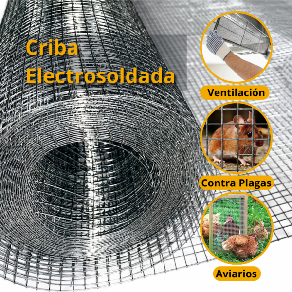 Criba Electrosoldada Ferretera